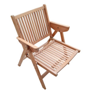 Chaise pliante en bois blenz el borj CH016